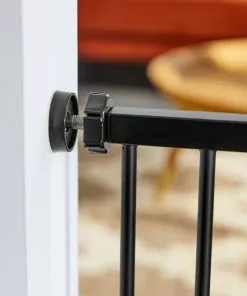 Frisco Wood & Metal Extra Wide Auto-close Dog Gate, 30-in -Pet Food Gear Shop 289332 PT5. SY630 V1632938919