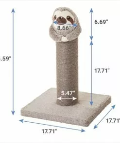 Frisco Animal Series Cat Scratching Post, Sloth -Pet Food Gear Shop 289336 PT1. SY630 V1631047447