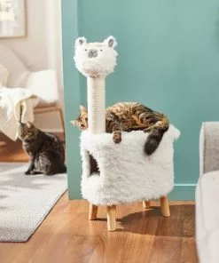 Frisco Animal Series Cat Condo, Llama
