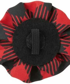 Frisco Removeable Collar Flower, Buffalo Check -Pet Food Gear Shop 289802 PT4. SY630 V1632185298