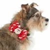 Frisco Removeable Santa & Stripes Collar Bow, XS/SM -Pet Food Gear Shop 289829 MAIN. SY630 V1632187143