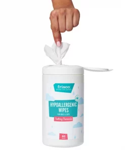 Frisco Hypoallergenic Waterless Grooming Wipes for Dogs & Cats, Soothing Chamomile, 80 count -Pet Food Gear Shop 291595 PT3. SY630 V1627306713