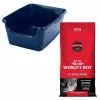 Frisco||World's Best Frisco High Sided Litter Box + World's Best Multi-Cat Unscented Clumping Corn Cat Litter 1 Frisco||World's Best Frisco High Sided Litter Box + World's Best Multi-Cat Unscented Clumping Corn Cat Litter -Pet Food Gear Shop 293046 MAIN. SY630 V1619997135