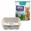 Nature's Miracle||Frisco Nature's Miracle Disposable Litter Box + Frisco Summer Clean Scented Non-Clumping Crystal Cat Litter -Pet Food Gear Shop 293376 MAIN. SY630 V1620009142