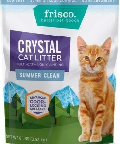 Nature's Miracle||Frisco Nature's Miracle Disposable Litter Box + Frisco Summer Clean Scented Non-Clumping Crystal Cat Litter -Pet Food Gear Shop 293376 PT4. SY630 V1619997739
