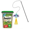 Temptations||Frisco Temptations Mixups Catnip Fever Treats + Frisco Bird Teaser with Feathers Cat Toy, Blue -Pet Food Gear Shop 293912 MAIN. SY630 V1620084164