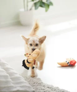 Frisco Brunch French Croissant & Baguette Plush Squeaky Dog Toy, 2 count -Pet Food Gear Shop 297244 PT2. SY630 V1642089104