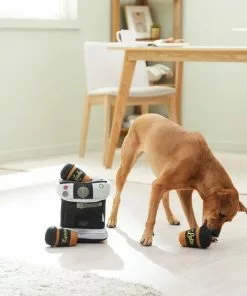 Frisco Brunch Espresso Machine Hide & Seek Puzzle Plush Squeaky Dog Toy -Pet Food Gear Shop 297258 PT3. SY630 V1642089143