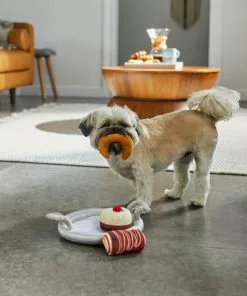 Frisco Brunch Pastry Tray Plush Squeaky Dog Toy, 4 count -Pet Food Gear Shop 297262 PT3. SY630 V1642087931