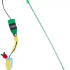 Frisco Brunch Mimosa Teaser Wand Cat Toy with Catnip -Pet Food Gear Shop 297310 MAIN. SY630 V1642086495
