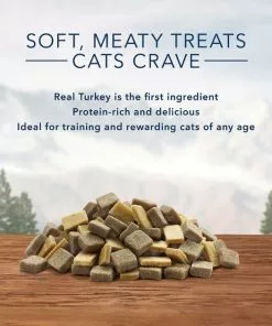 Blue Buffalo||Frisco Blue Buffalo Wilderness Chicken & Turkey Grain-Free Cat Treats, 2-oz bag + Frisco Bird Teaser with Feathers Cat Toy, Purple -Pet Food Gear Shop 297848 PT3. SY630 V1621270642