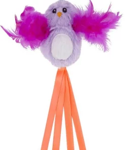 Blue Buffalo||Frisco Blue Buffalo Wilderness Chicken & Turkey Grain-Free Cat Treats, 2-oz bag + Frisco Bird Teaser with Feathers Cat Toy, Purple -Pet Food Gear Shop 297848 PT6. SY630 V1621290138