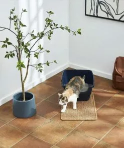 Frisco 33.5-in Sisal Cat Scratching Post, Gray + Frisco Sisal Mat, Medium -Pet Food Gear Shop 297950 PT7. SY630 V1622740361