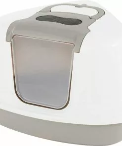 DurAnimals||Frisco DurAnimals DuraScoop Original Cat Litter Scoop, Color Varies + Frisco Flip Top Hooded Corner Cat Litter Box, Large, 21-in -Pet Food Gear Shop 297968 PT4. SY630 V1621301540