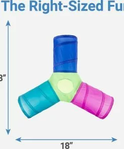 Hartz||Frisco Hartz Delectables Stew Chicken & Tuna Lickable Cat Treat, 1.4-oz, case of 12 + Frisco Peek-a-Boo Cat Chute Cat Toy, Colorful Tri-Tunnel -Pet Food Gear Shop 298074 PT5. SY630 V1621266436