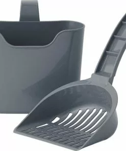 Frisco||IRIS Frisco Plastic Litter Scooper with Caddy + IRIS Open Top Litter Box with Shield -Pet Food Gear Shop 298166 PT2. SY630 V1623196049