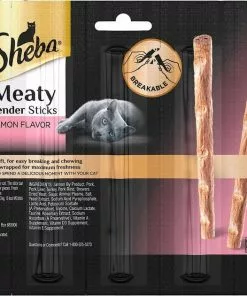 Sheba||Frisco Sheba Meaty Tender Sticks Salmon Flavored Cat Treats, 5 count + Frisco Plush, Teaser, Ball & Tunnel Variety Pack Cat Toy with Catnip, 25 count -Pet Food Gear Shop 298508 PT2. SY630 V1623201162
