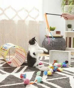 Sheba||Frisco Sheba Meaty Tender Sticks Salmon Flavored Cat Treats, 5 count + Frisco Plush, Teaser, Ball & Tunnel Variety Pack Cat Toy with Catnip, 25 count -Pet Food Gear Shop 298508 PT4. SY630 V1623202064