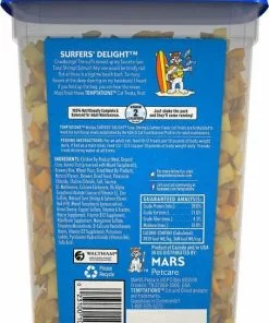 Temptations||Frisco Temptations Mixups Surfers' Delight Cat Treats, 16-oz tub + Frisco Colorful Springs Cat Toy, 10 count -Pet Food Gear Shop 298532 PT2. SY630 V1623348146