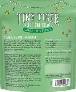 Tiny Tiger||Frisco Tiny Tiger Catnip Craze Flavor Filled Cat Treats, 16-oz bag + Frisco Melamine Dog & Cat Treat Jar with Bamboo Lid, 8 Cups 11 Tiny Tiger||Frisco Tiny Tiger Catnip Craze Flavor Filled Cat Treats, 16-oz bag + Frisco Melamine Dog & Cat Treat Jar with Bamboo Lid, 8 Cups -Pet Food Gear Shop 298558 PT2. SY630 V1623193675