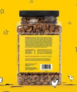 Tiny Tiger||Frisco Tiny Tiger Crunchy Bunch, Chicken Cannonball, Chicken Flavor Cat Treats, 20-oz Jar + Frisco Melamine Dog & Cat Treat Jar with Bamboo Lid, 8 Cups -Pet Food Gear Shop 298584 PT2. SY630 V1623201144