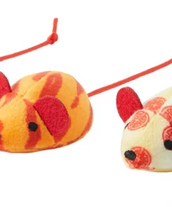 Frisco Mice Plush Cat Toy with Catnip