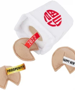 Frisco Fortune Cookie Plush Cat Toy with Catnip, 3 pack