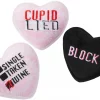 Frisco Anti-Valentine Hearts Plush Squeaky Dog Toy, 3 count -Pet Food Gear Shop 298917 MAIN. SY630 V1637693936