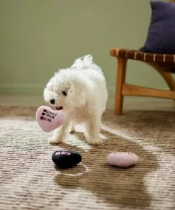 Frisco Anti-Valentine Hearts Plush Squeaky Dog Toy, 3 count -Pet Food Gear Shop 298917 PT3. SY630 V1638987101