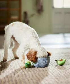 Frisco Guacamole Bowl Hide & Seek Puzzle Plush Squeaky Dog Toy -Pet Food Gear Shop 298941 PT3. SY630 V1638987315