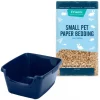 Frisco High Sided Litter Box + Small Animal Bedding, Nautral 1 Frisco High Sided Litter Box + Small Animal Bedding, Nautral -Pet Food Gear Shop 301934 MAIN. SY630 V1644977517
