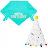 Frisco Birthday Bandana + Confetti Dog & Cat Hat -Pet Food Gear Shop 302368 MAIN. SY630 V1633079179