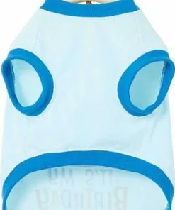 Frisco Birthday Cake Hat, X-Small/Small + Dog & Cat T-Shirt, Blue 17 Frisco Birthday Cake Hat, X-Small/Small + Dog & Cat T-Shirt, Blue -Pet Food Gear Shop 302392 PT6. SY630 V1623037340