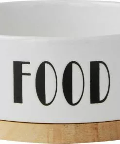 Frisco Ceramic Dog & Cat Water + Food Bowl with Wood Base 14 Frisco Ceramic Dog & Cat Water + Food Bowl with Wood Base -Pet Food Gear Shop 302414 PT4. SY630 V1623087141