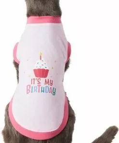 Frisco Confetti Birthday Hat, Small/Medium + Dog & Cat T-Shirt, Pink 16 Frisco Confetti Birthday Hat, Small/Medium + Dog & Cat T-Shirt, Pink -Pet Food Gear Shop 302446 PT5. SY630 V1623038847