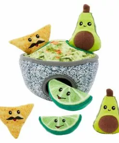 Frisco Hide & Seek Plush Guacamole Dog Toy + Refills, 3-Pack