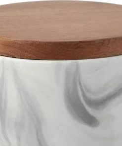 Frisco Marble Design Non-skid Ceramic Dog Bowl + Treat Jar with Wood Lid, 3.75 Cups 18 Frisco Marble Design Non-skid Ceramic Dog Bowl + Treat Jar with Wood Lid, 3.75 Cups -Pet Food Gear Shop 302482 PT7. SY630 V1623066748