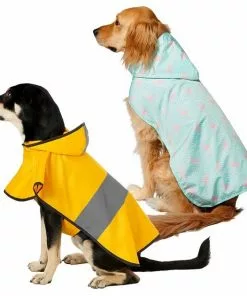 Frisco Rainy Days + Flamingo Dog Raincoat