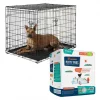 Frisco Fold & Carry Double Door Collapsible Wire Crate, 42 inch + Giant Dog Training & Potty Pads, 27.5 x 44-in, 30 count, Unscented -Pet Food Gear Shop 303426 MAIN. SY630 V1623087163