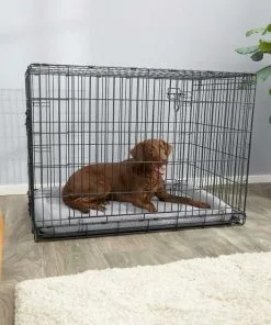 Frisco Heavy Duty Fold & Carry Double Door Collapsible Wire Crate & Mat Kit, + Extra Large Dog Training & Potty Pads, 28 x 34-in, 150 count, Unscented -Pet Food Gear Shop 303458 PT4. SY630 V1623166976