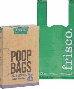 Kurgo||Frisco Kurgo Dog Poop Bag Tailgate Dumpster + Frisco Handle Dog Poop Bag, Scented, 120 count -Pet Food Gear Shop 303690 PT4. SY630 V1623043056