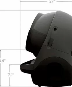 Litter-Robot||Frisco Litter-Robot WiFi Enabled Automatic Self-Cleaning Cat Litter Box, Grey + Frisco Litter Box Cleaning Wipes -Pet Food Gear Shop 303694 PT3. SY630 V1623054148