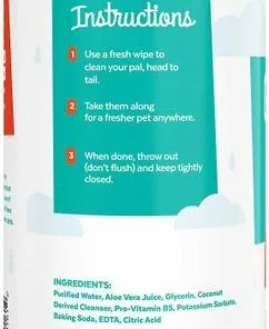 Mobile Dog Gear||Frisco Mobile Dog Gear Week Away Tote Travel Bag, Black, Medium/Large + Frisco Hypoallergenic Grooming Wipes with Aloe for Dogs & Cats, Unscented, 50 count -Pet Food Gear Shop 303696 PT7. SY630 V1623090452