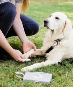 Ubbi||Frisco Ubbi On-The-Go Wipes Dispenser + Frisco Dog Poop Bags with Fabric Dispenser, 30 count, Gray -Pet Food Gear Shop 303764 PT3. SY630 V1623081746