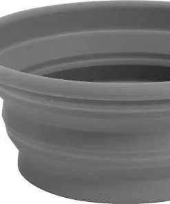 Ubbi||Frisco Ubbi On-The-Go Wipes Dispenser + Frisco Silicone Collapsible Travel Bowl with Carabiner, Gray, 1.5 Cups -Pet Food Gear Shop 303766 PT4. SY630 V1623040370