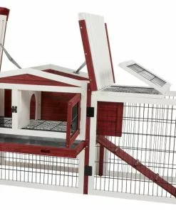 Frisco Wooden Outdoor Rabbit Hutch -Pet Food Gear Shop 304043 PT2. SY630 V1639595824
