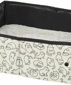 Frisco Collapsible Cat Cage, Litter Box, & Mat -Pet Food Gear Shop 306999 PT3. SY630 V1634828919