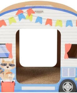 Frisco Camper Cardboard Cat House 8 Frisco Camper Cardboard Cat House -Pet Food Gear Shop 308817 PT2. SY630 V1642088236