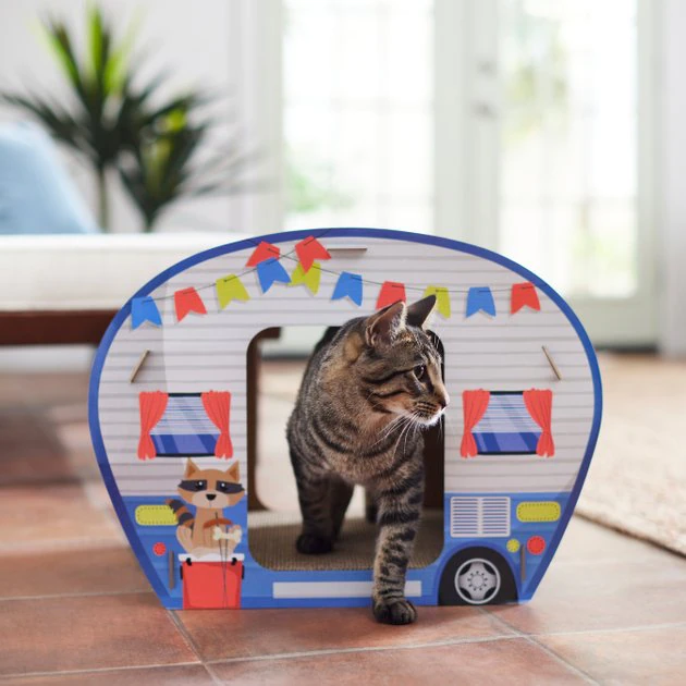 Frisco Camper Cardboard Cat House 6 Frisco Camper Cardboard Cat House - Image 4