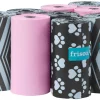 Frisco Pink, Black & Gray Assorted Solid & Printed Poop Bags, 270 Count -Pet Food Gear Shop 309826 MAIN. SY630 V1637079420
